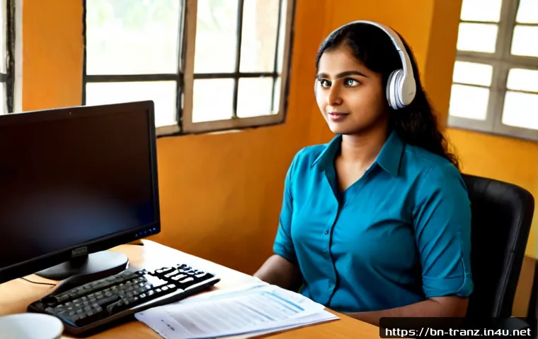 번역사들의 수익 향상 방법 사례 - Photorealistic home office scene of a Bengali freelance translator increasing income through special...